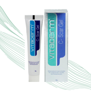 Vitaderm C Scar Gel (20g) with Allium Cepa