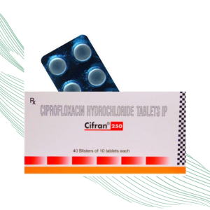 Cifran 250 - Strip of 10 Tablets
