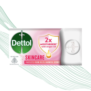 Dettol Skincare  Soap Bar with Argan Oil (125gm) | Softer Skin