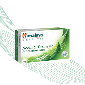 Himalaya Herbals Protecting Neem and Turmeric Soap, 75gm