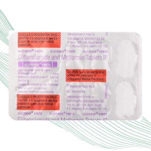 Glucored Forte - Strip of 10 Tablets