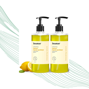 inatur Refreshing Hand Sanitizer Gel Combo