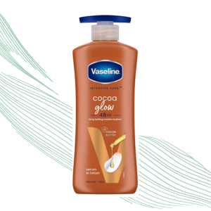 Vaseline Cocoa Glow Serum In Lotion, 400 ml | 100% Pure Cocoa & Shea Butter