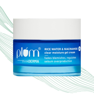 Plum 2% Niacinamide Moisturizer Cream with Rice Water  | 50g