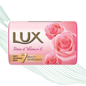 Lux Soft Glow Rose & Vitamin E Bathing Soap|For Glowing Skin Soap|Beauty Soap 150 g