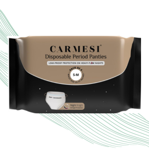 Carmesi Disposable Period Panties for Women - Pack of 4 (S-M)