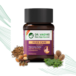 Dr. Vaidya’s Piles Care Capsules