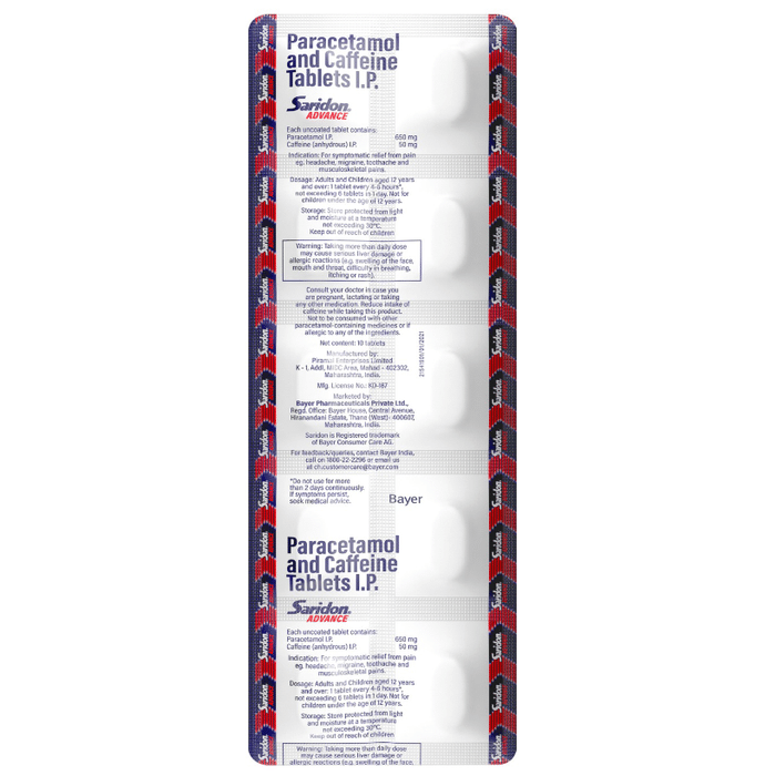 saridon advance tablet dr234818 3 saridon advance tablet dr234818 3