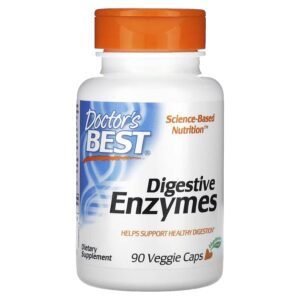doctor's best digestive enzymes veggie capsule | for healthy digestion