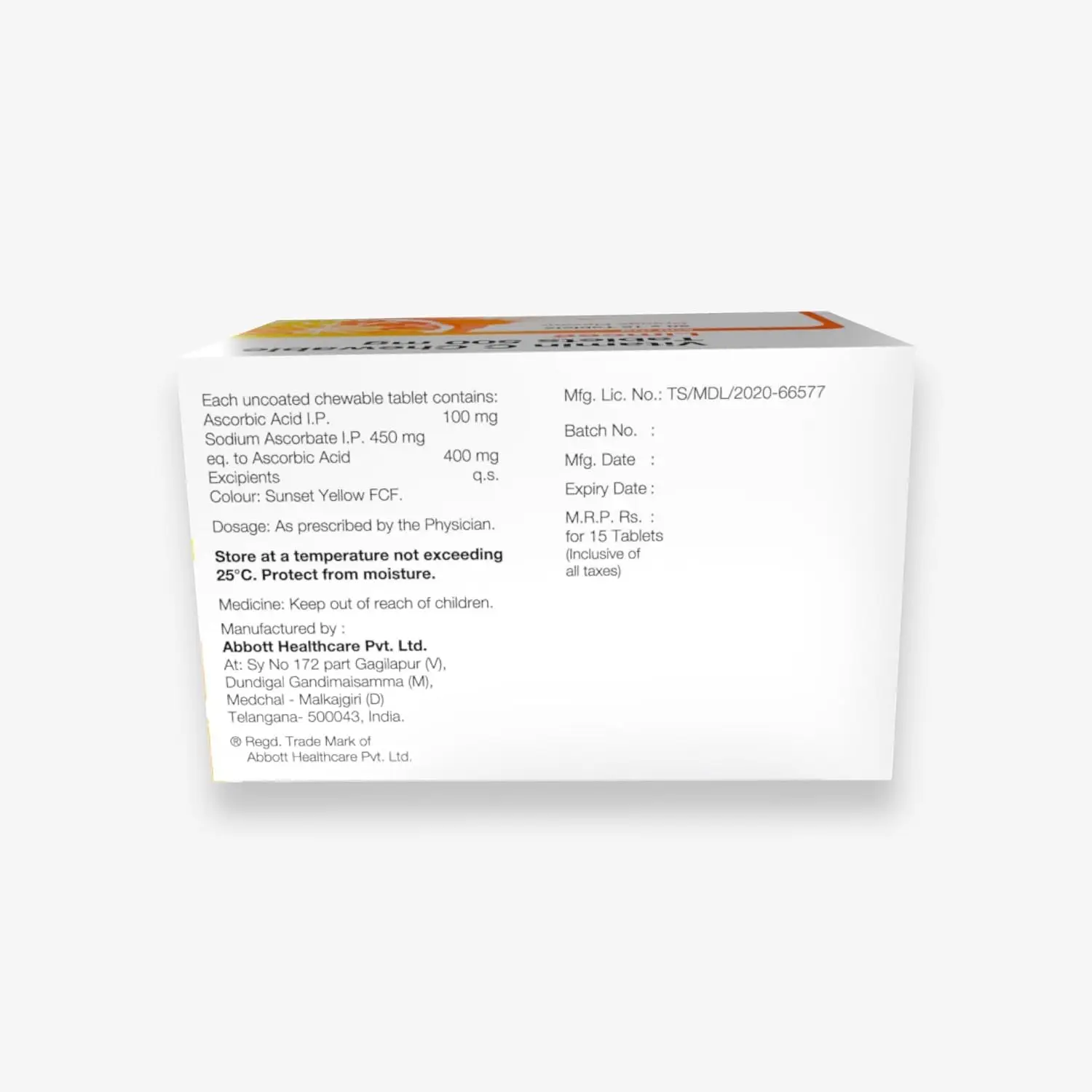 vitamin c chew tab vitamin c chew tab