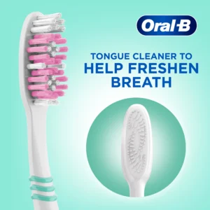 oral b sensitive & gums pro clean toothbrush