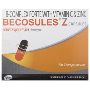 becosules z capsule with vitamin b complex, vitamin c & zinc dr044113 2