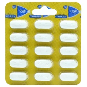 crocin cold & flu tablet
