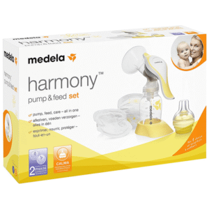 medela harmony breast pump & feed set dr179570 1