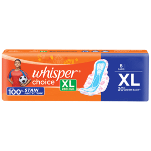whisper choice wings sanitary pads xl dr293966 1