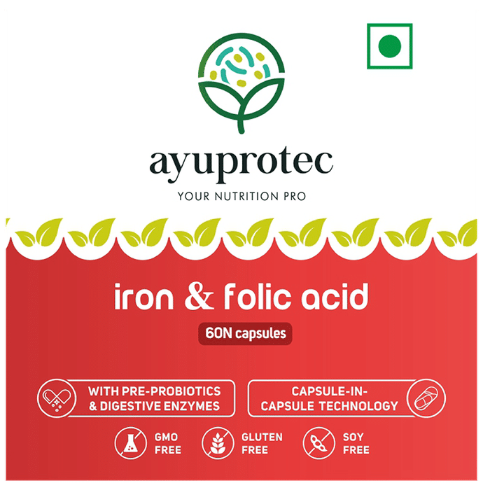 ayurprotec iron & folic acid capsule dr018391 3 ayurprotec iron & folic acid capsule dr018391 3