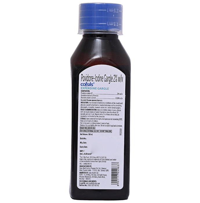 cofsils experdine gargle dr067715 2 cofsils experdine gargle dr067715 2