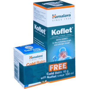himalaya koflet cough syrup & cold balm dr142602 2