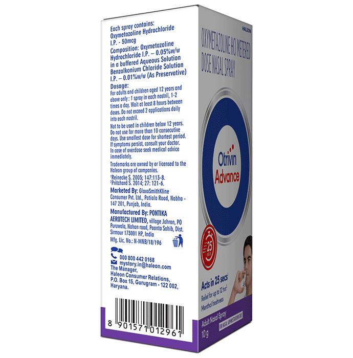 otrivin advance nasal spray dr208181 2 otrivin advance nasal spray dr208181 2