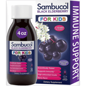 sambucol black elderberry kids syrup gluten free dr233490 1
