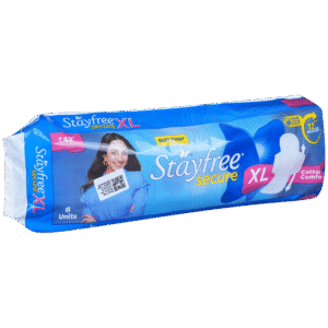 stayfree secure sanitary pads with wings dr153107 1